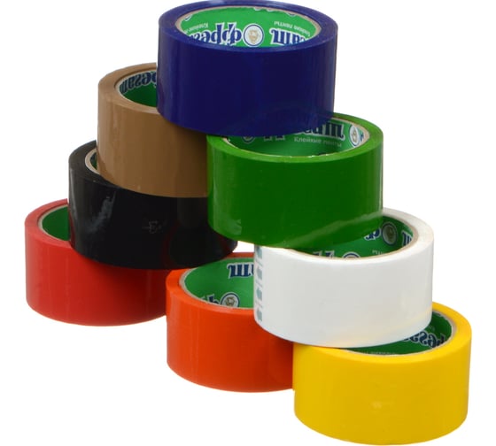 Изображение товара Набор клейких лент Фрегат усиленных, цветных, 48 ммх20 м, 6 шт. Н48206Ц