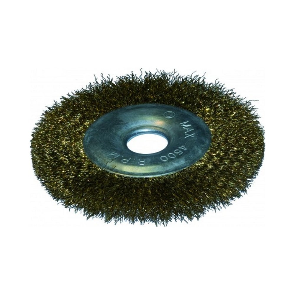 Изображение товара Щетка-крацовка плоская 100х16 мм крученая стальная проволока