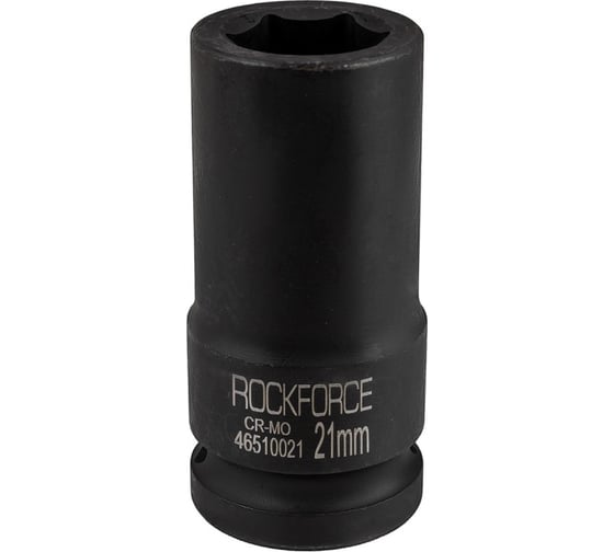 Изображение товара Головка торцевая ударная удлиненная (21 мм; L=85 мм; 3/4DR) ROCKFORCE RF-46510021(427)