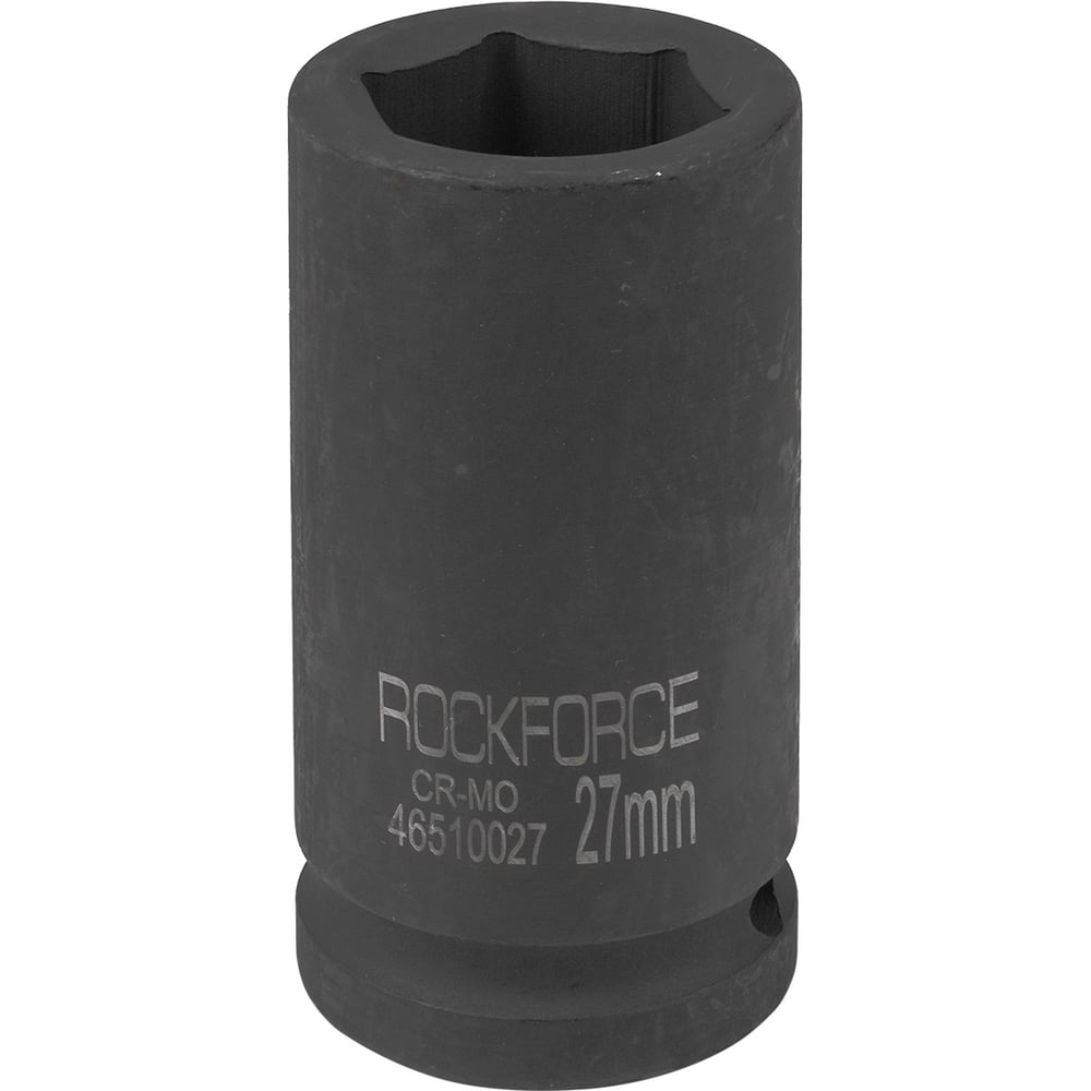 Изображение товара Головка торцевая ударная удлиненная 27 мм 3/4 дюйма ROCKFORCE RF-46510027