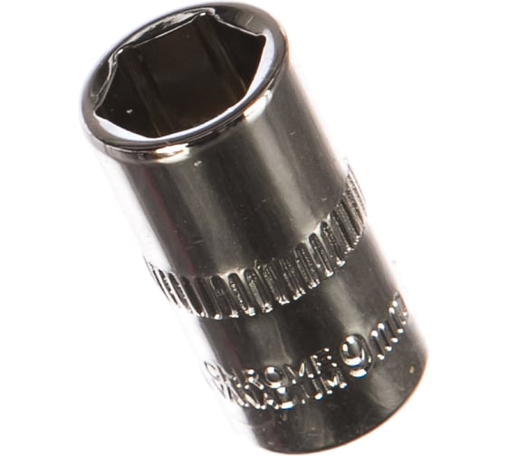 Изображение товара Головка торцевая Эврика 9мм 1/4 6-гранная L=30мм ER-90209 940409