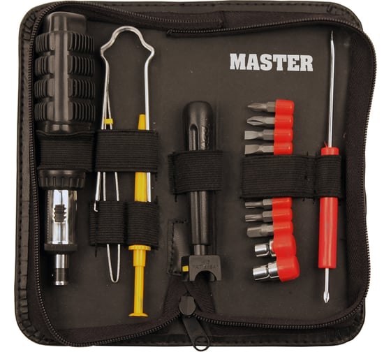 Изображение товара Набор инструмента для обслуживания электротехники AIST 18 пр. 703210-M-X 00-00011217