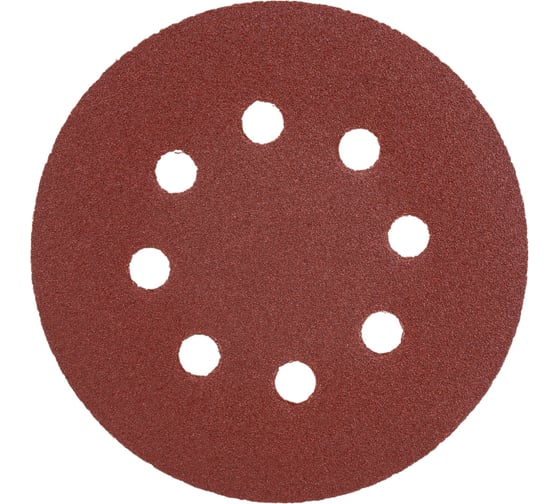 Изображение товара Круг из абразивной бумаги перфорированный 125 мм №120 5 шт. STAYER 3580-125-120