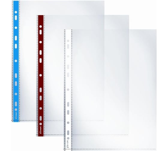 Изображение товара Файл-вкладыш Комус А4, 35 мкм, русская серия олимпика, 30 шт. 273225