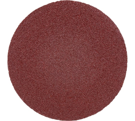 Изображение товара Круг шлифовальный универсальный на велкро основе без отверстий Р60 125 мм 5 шт. STAYER 35453-125-060