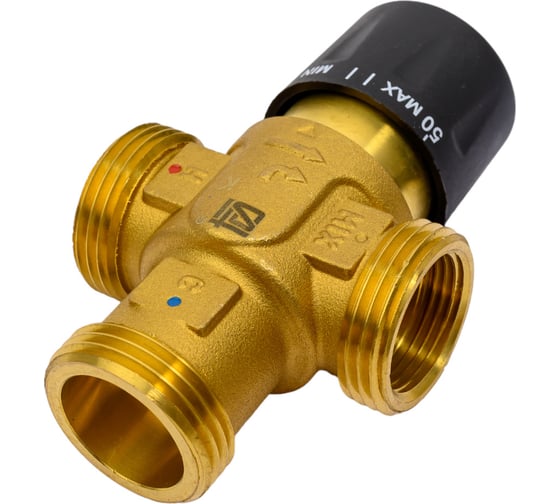 Изображение товара Термостатический смесительный клапан для систем отопления и ГВС STI 1НР 3/4ВР ТТ000016309