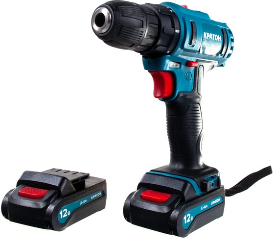 Изображение товара Аккумуляторная дрель-шуруповерт Кратон CD-12-Li-1,5 3 11 01 054