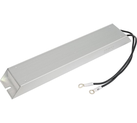 Изображение товара Тормозной резистор INNOVERT zc-br-500w-100 в алюминиевом корпусе, мощность рассеивания 500 вт, 100 ом ZC-BR-500W-100 AL