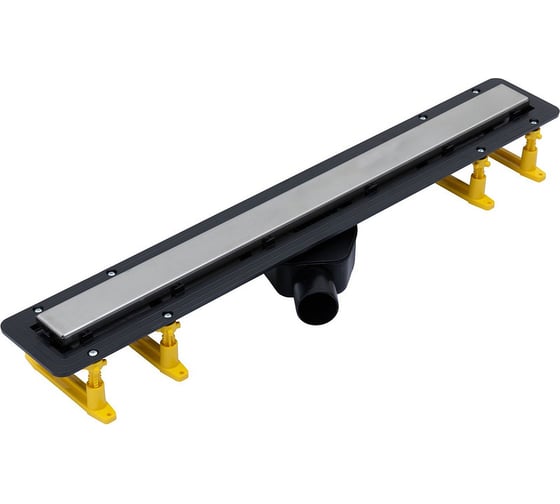 Изображение товара Линейный трап ALLEN BRAU с двухсторонней вставкой, нержавеющая сталь/под плитку, 750мм INFINITY 9.50005.SS 00324842