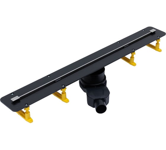 Изображение товара Линейный трап ALLEN BRAU LIBERTY slim, вставка нержавеющая сталь, 800мм 9.50002.SS 00324839