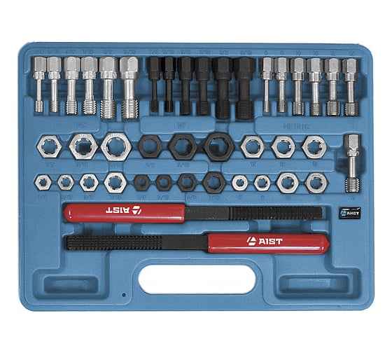 Изображение товара Набор инструмента для восстановления внешней и внутренней резьбы 43 предмета AIST 79320143 00-00004250