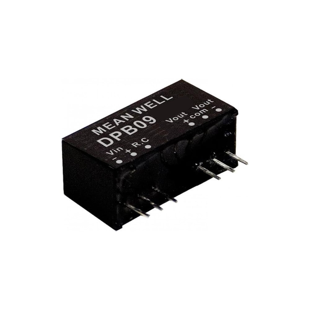 Изображение товара Преобразователь Mean Well DPB09B-15 DC-DC 9Вт 15В 0.3А