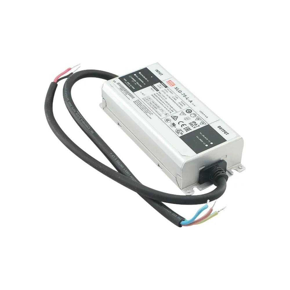 Изображение товара LED-драйвер Mean Well XLG-75-H-DA2 75 Вт IP67 для наружного и промышленного использования