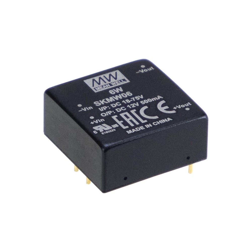 Блоки питания и драйверы Преобразователь Mean Well SKMW06F-05 DC-DC 6Вт Т03618353