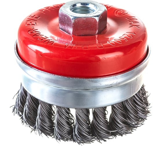 Изображение товара Кордщетка чашеобразная витая усиленная (75 мм; М14) для МШУ REDVERG 6623610