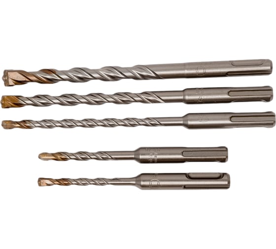 Изображение товара Набор буров SDS-plus V PLUS ( 5,6x110; 6,8,10x160, 5 шт.) D.BOR 240400