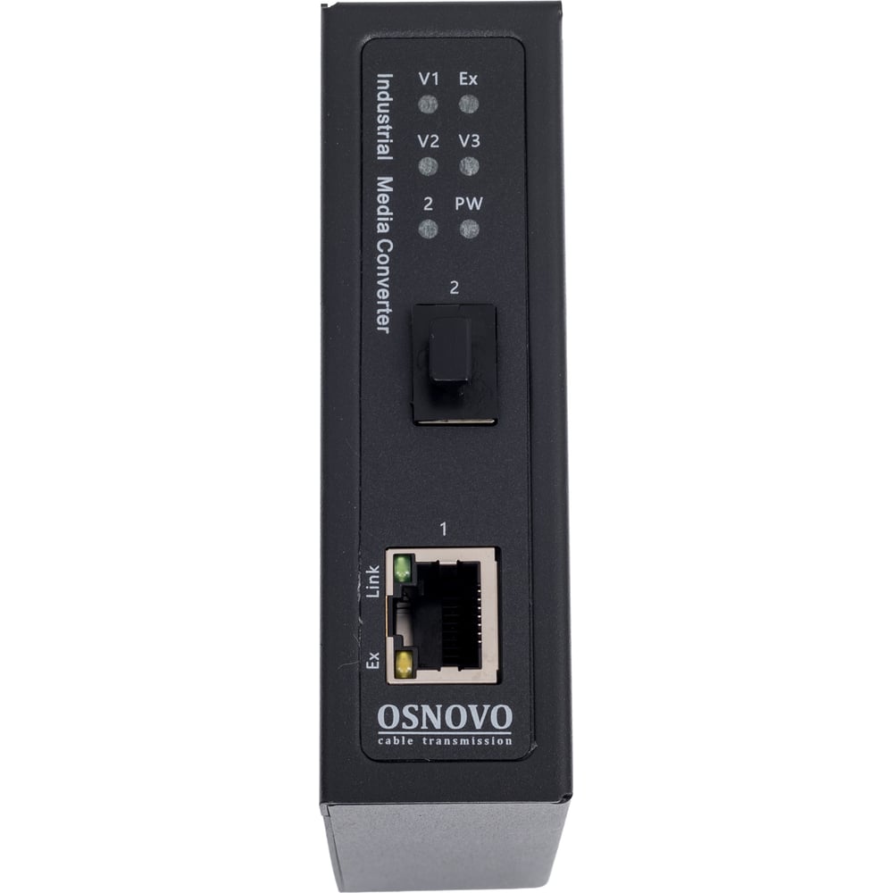 Изображение товара Промышленный медиаконвертер OSNOVO OMC-1000-11X/I Gigabit Ethernet