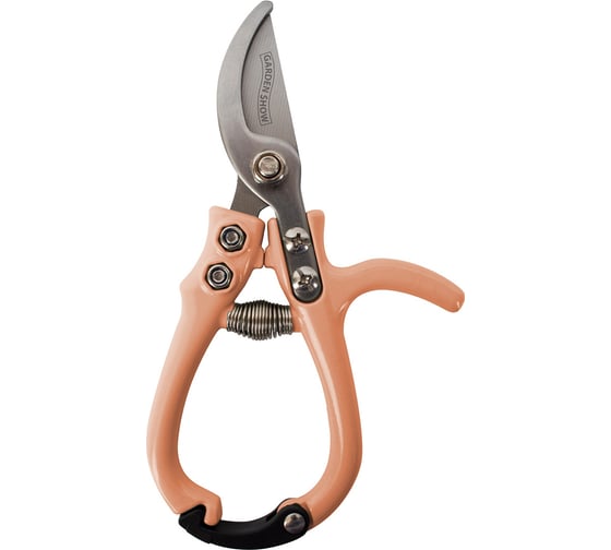 Изображение товара Секатор для цветов GARDEN SHOW с блокиратором, L15,5 см, светло-розовый, 10/12 ПТ000003188