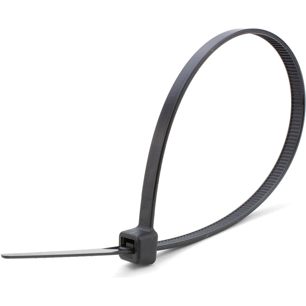 Изображение товара Нейлоновый хомут ЭЛЕКТРОБС 4.8x400 мм черный стандартный