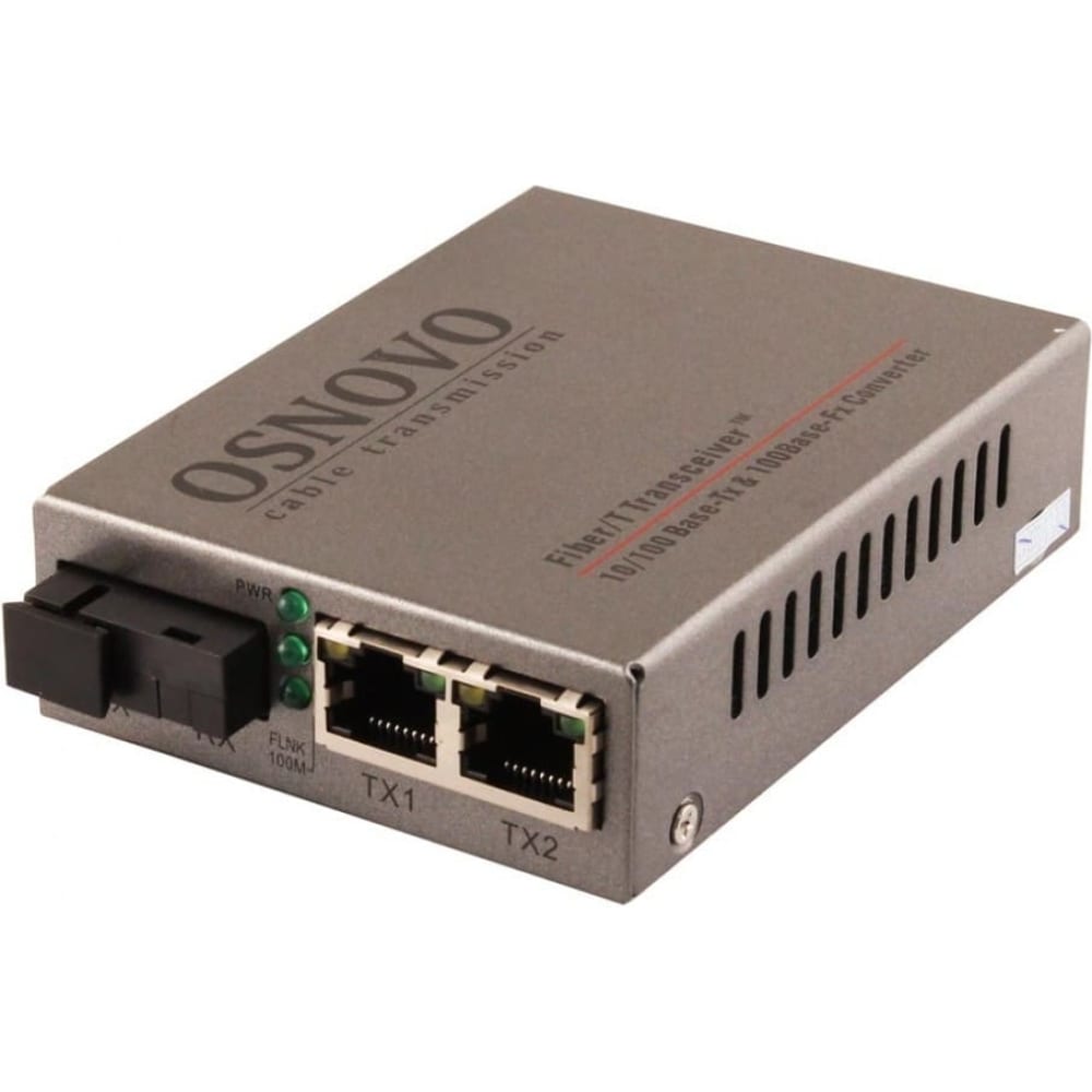 Оптический медиаконвертер OSNOVO sw05 5 портовый коммутатор gigabit 10 100 мбит с ethernet коммутатор распределитель сетевой коммутатор для домашнего офиса ес plug