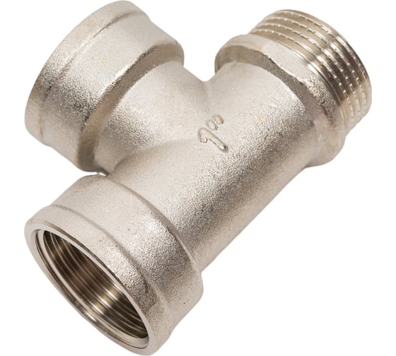 Изображение товара Тройник STI 1 в-в-н никелированный ТТ000017343