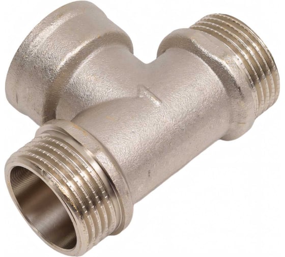 Изображение товара Тройник STI 1 н-в-н никелированный ТТ000017346