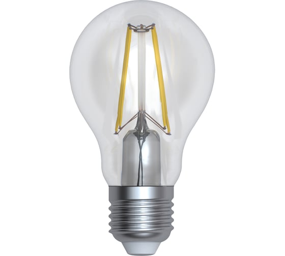 Изображение товара Светодиодная лампа Uniel Форма A, прозрачная. Серия Sky LED-A60-12W/3000K/E27/CL UL-00004866