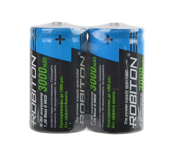 Изображение товара Аккумулятор ROBITON RTU3000MHD SR2 (2шт) 14222