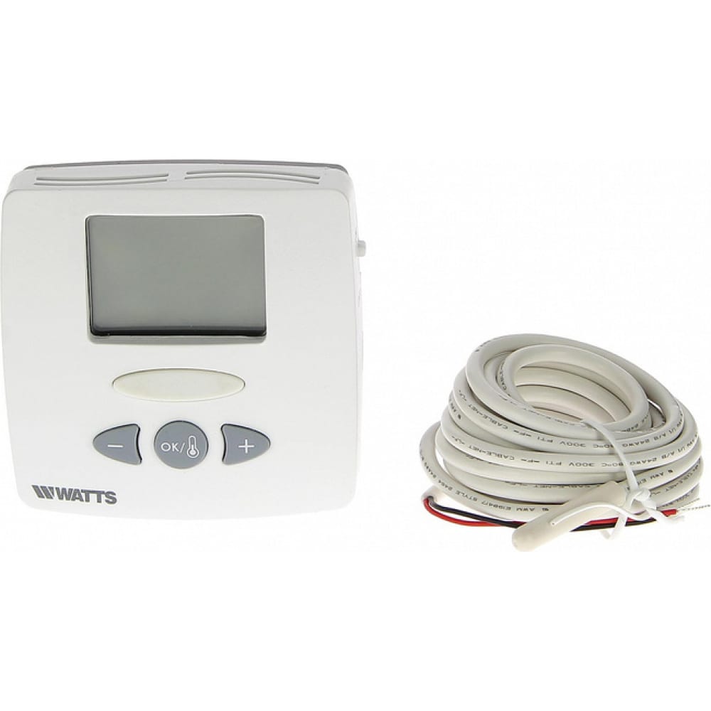 Электронный комнатный термостат Watts предохранительная watts