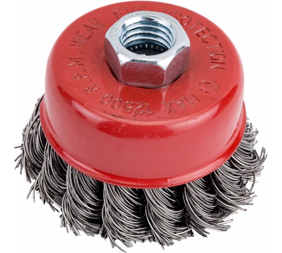 Изображение товара Кордщетка чашеобразная витая (65 мм; М14) для МШУ REDVERG 6623601