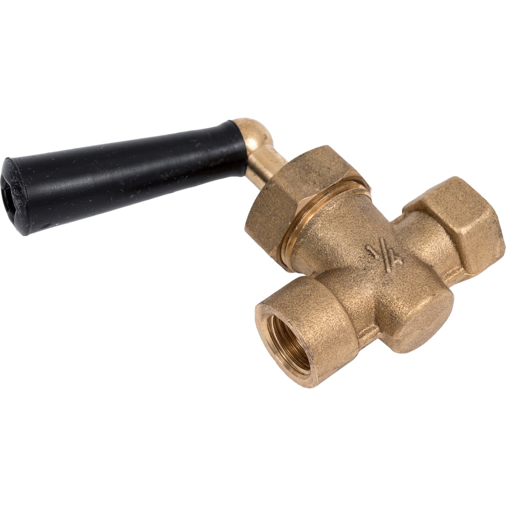 Изображение товара 3-ходовой кран с манометром из латуни для воды Watts 1/4"