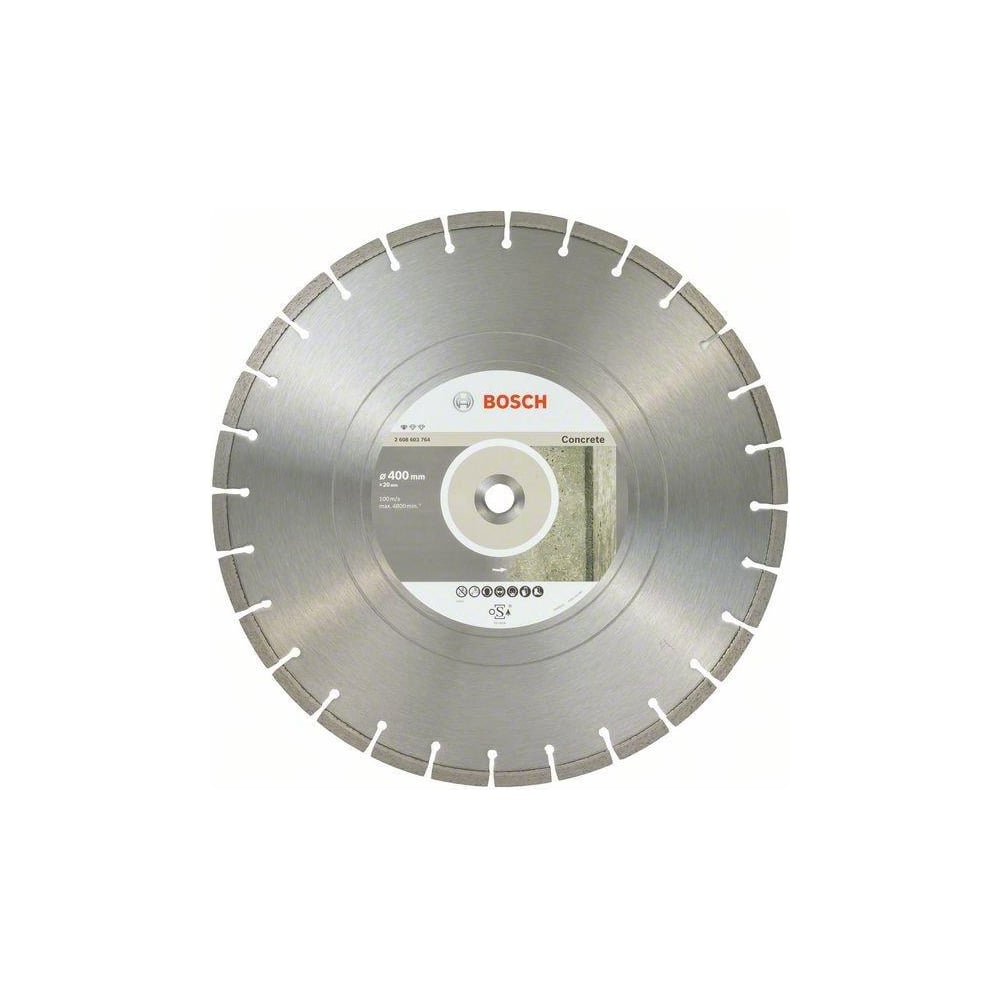 фото Алмазный диск standard for concrete (400х20 мм) bosch 2608603764