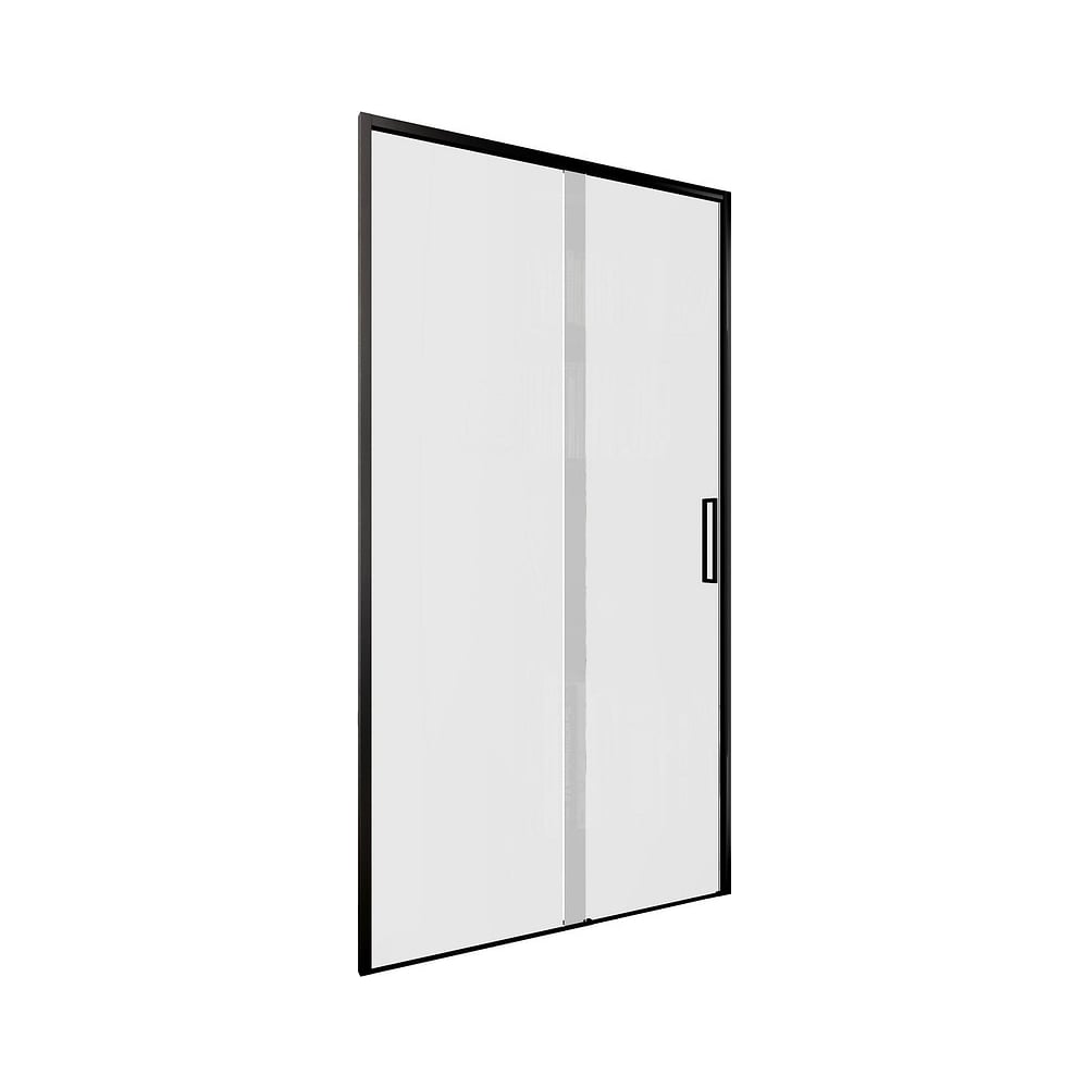 Изображение товара Дверь в нишу Aquanet Pleasure Evo, 1000 мм, черн.анод./прозр. Easy Clean AE65-N100-BT 00312533