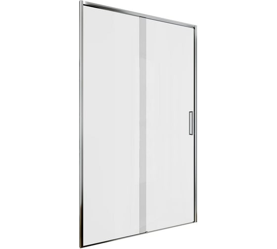 Изображение товара Дверь в нишу Aquanet Pleasure Evo, 1100 мм, хром/прозр. Easy Clean AE65-N110-CT 00312534