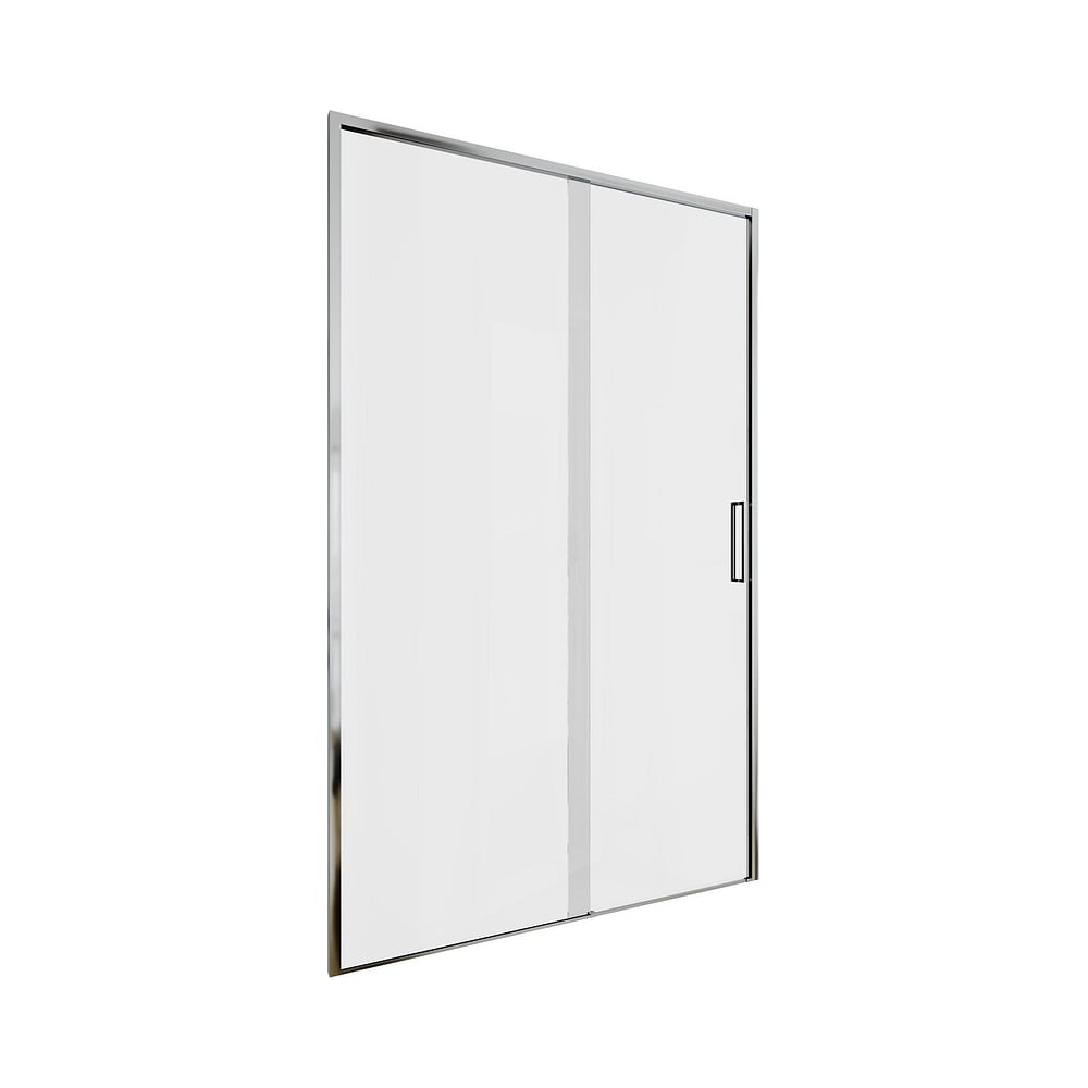 Изображение товара Дверь в нишу Aquanet Pleasure Evo 1200 мм хром/прозрачное стекло