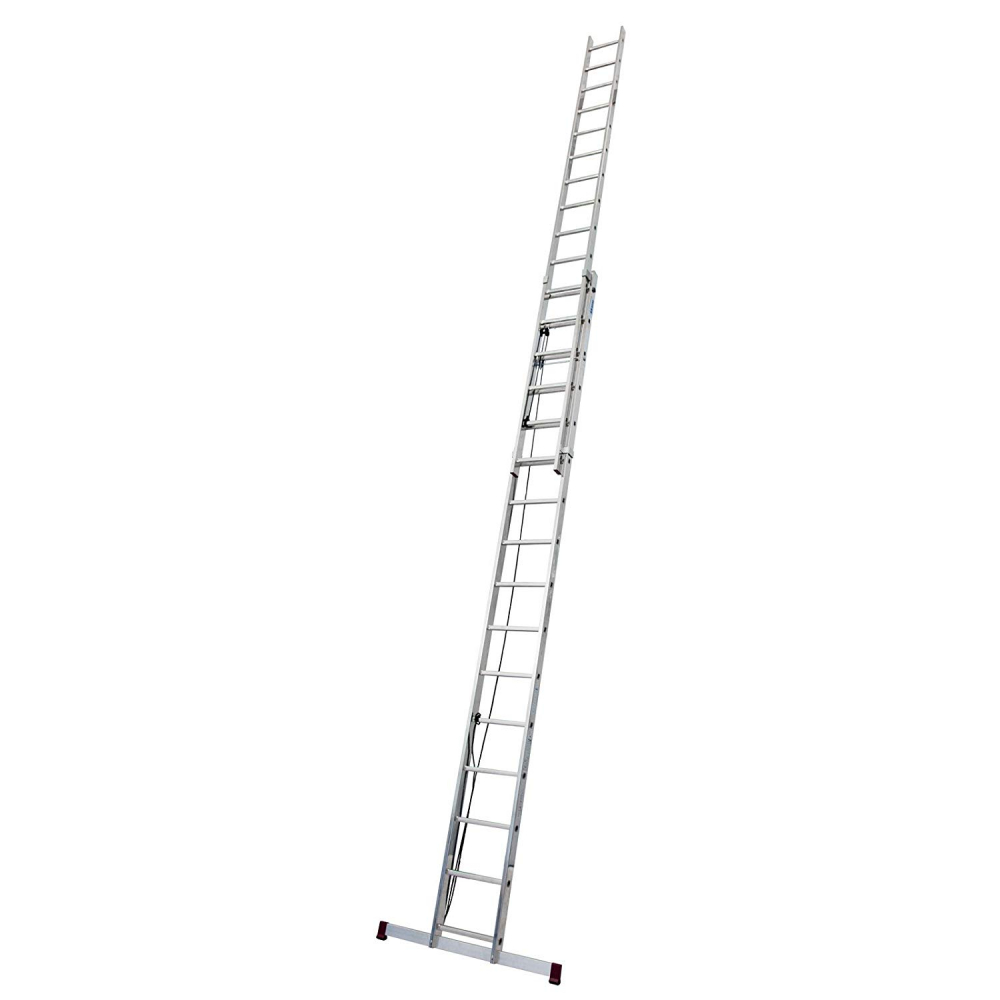 фото Двухсекционная лестница, вытягиваемая тросом krause corda 2х16 031525