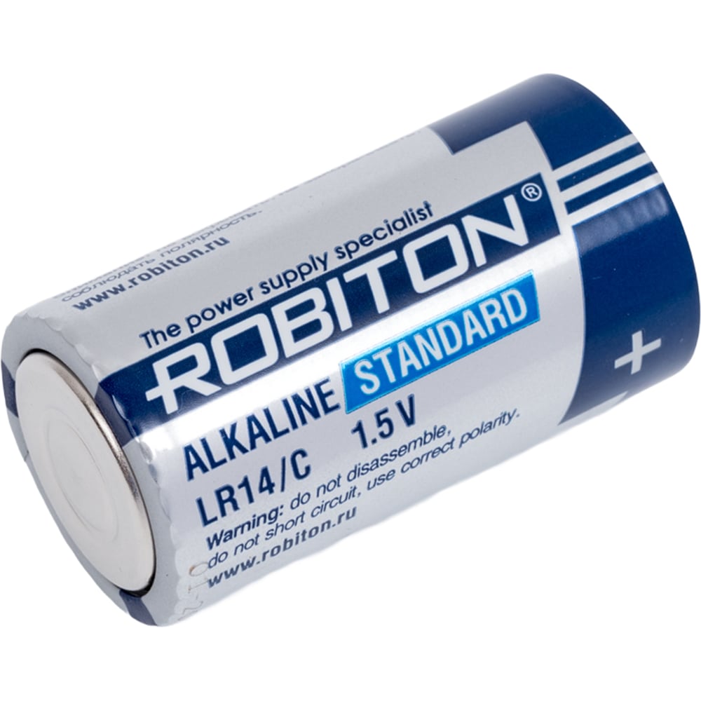 Изображение товара Элемент питания Robiton STANDARD LR14 Об упаковке 10 шт - Щелочные батареи типа C