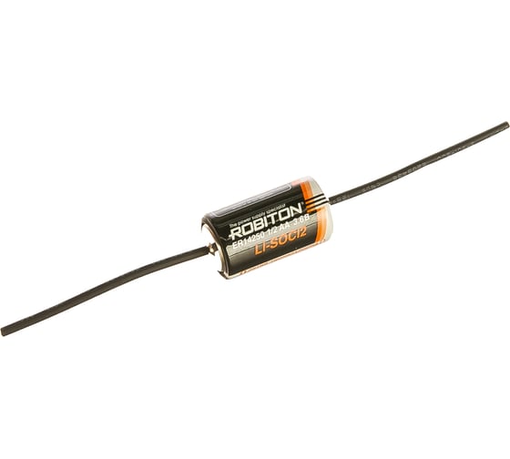 Изображение товара Элемент питания Robiton ER14250-AX 1/2AA с аксиальными выводами PH1 11619