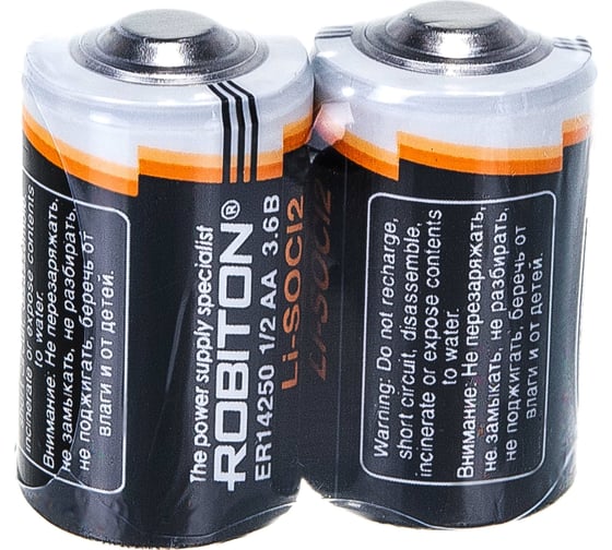 Изображение товара Элемент питания Robiton ER14250-SR2 1/2AA SR2 11612