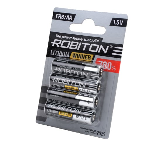 Изображение товара Элемент питания Robiton WINNER R-FR6-BL4 FR6 BL4 13266