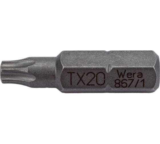 Изображение товара Бита Z TX20, 25 мм WERA WE-066487