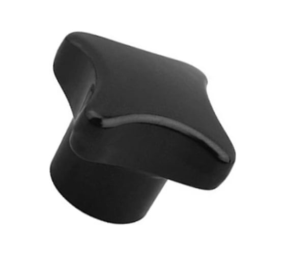 Изображение товара Крестообразная ручка ЦКИ DIN6335, K 50, пластик, со вставкой, М10 Ц, 2 шт 56193