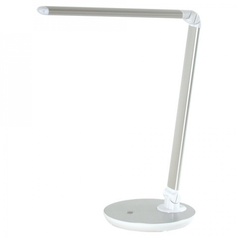 Купить Настольный светильник sonnen ph-3609, на подставке, светодиодный, 9 вт, алюминий, серебристый, 23668