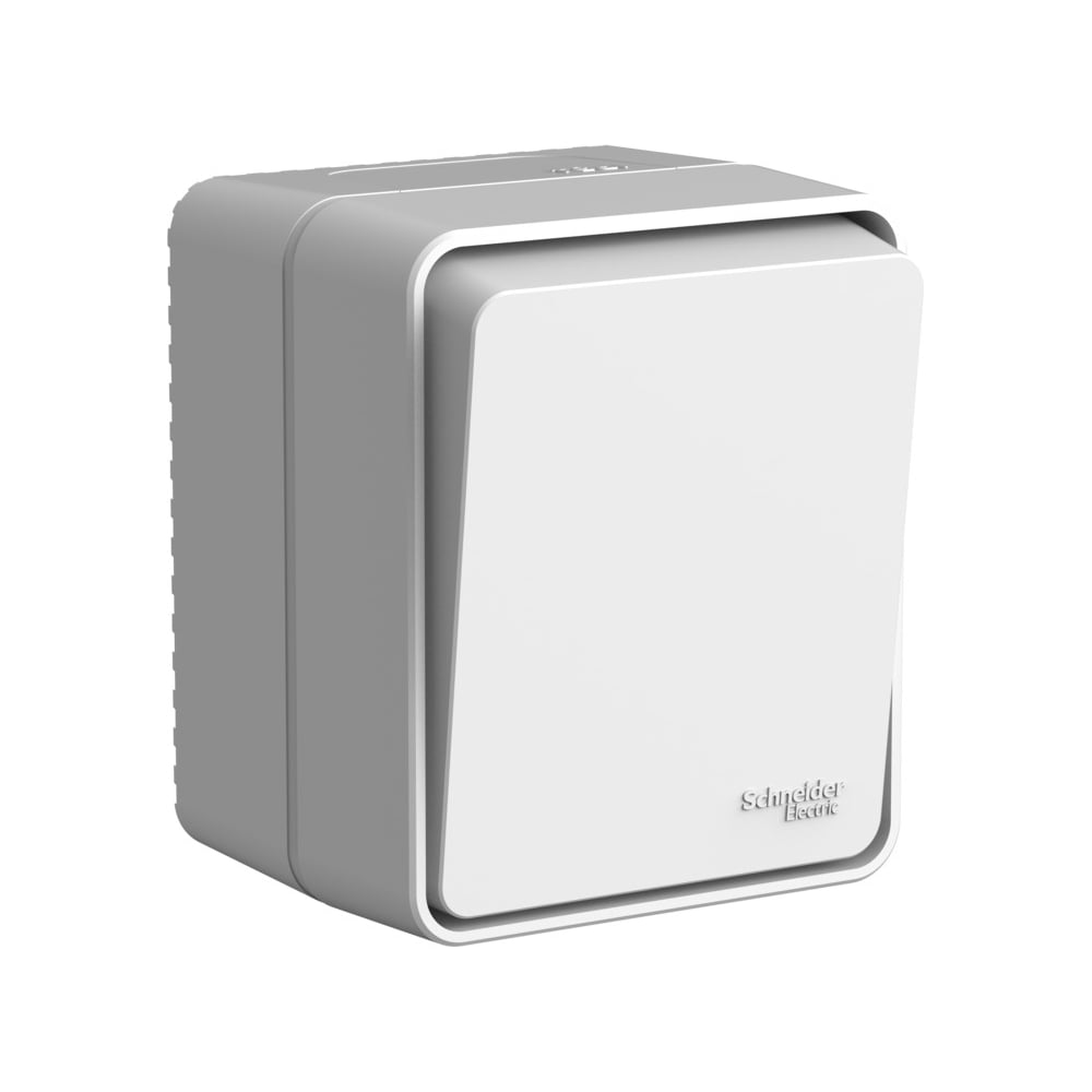 Изображение товара Выключатель одноклавишный Systeme Electric Atlasdesign profi IP54 10А серый Изображение товара Выключатель одноклавишный Systeme Electric Atlasdesign profi IP54 10А серый