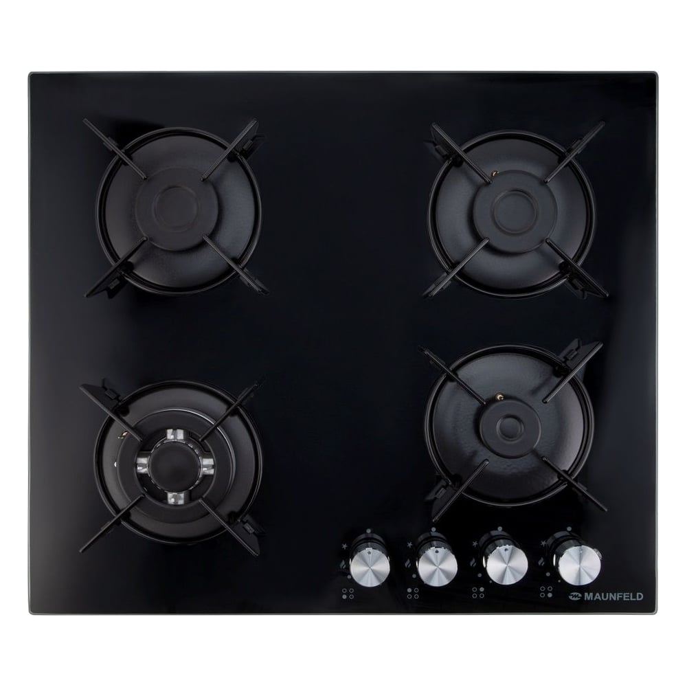 Изображение товара Газовая варочная панель MAUNFELD EGHG.64.13STS-EB современная с 4 конфорками