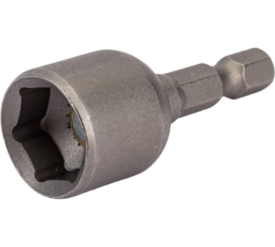 Изображение товара Головка-вставка магнитная Эврика 13мм 1/2 6-гранная для шуруповерта L=45мм ER-90508 990401