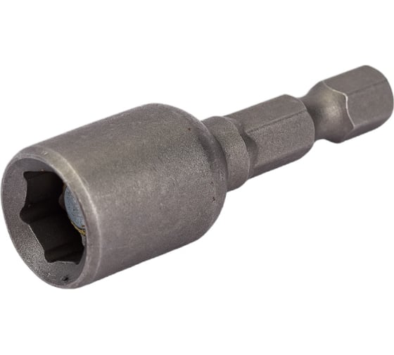 Изображение товара Головка-вставка магнитная Эврика 9мм 11/32 6-гранная для шуруповерта L=45мм ER-90504 990393