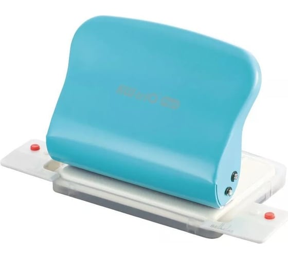 Изображение товара Дырокол KW-Trio 099H5blue максимум 10 листов, металл, голубой, с линейкой 1955991