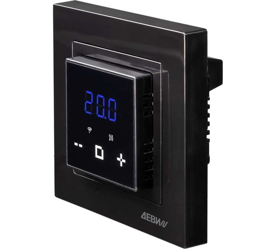 Изображение товара Терморегулятор ДЕВИ classy c wi-fi, с датчиком пола, черный, 16а 140F1069R