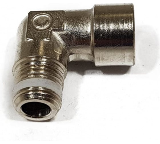 Изображение товара Фитинг угловой с фторопластовым кольцом Camozzi S2020 3/8-3/8